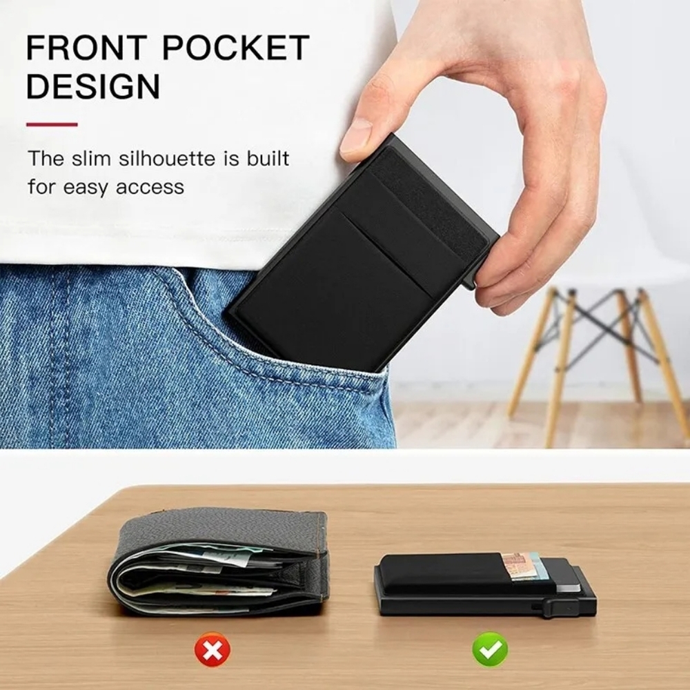 Rfid blocking wallets - Picture 3 of 16